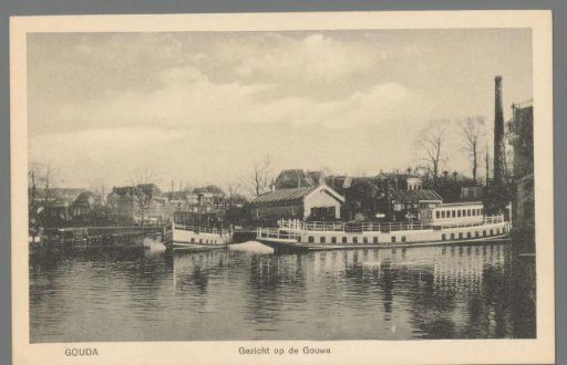 Gouda, View of the Gouwe