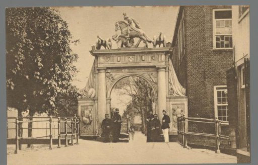Leiden. Doelen Gate, Groenhazengracht