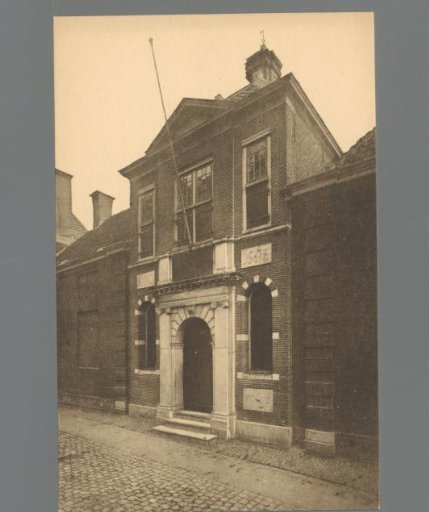 Leiden. Jan Pesijnshof, Kloksteeg No 21