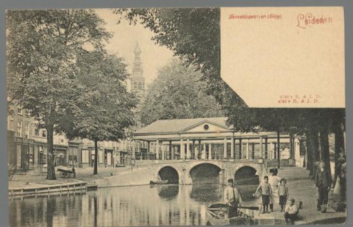 Corn Exchange and Bridge, Leiden