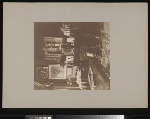 Interior of Stadhouderskade 56, the residence of Andries Bonger in Amsterdam