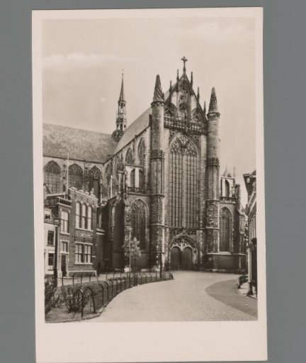 North transept exterior. Hooglandse Kerk - Leiden