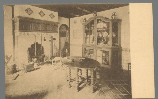 Stedelijk Museum at Leiden. Old Dutch Kitchen