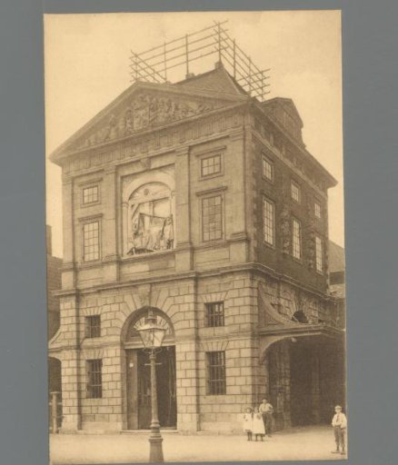 Leiden. Weigh House on the Aalmarkt