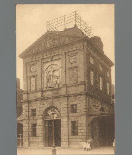 Leiden. Weigh House on the Aalmarkt