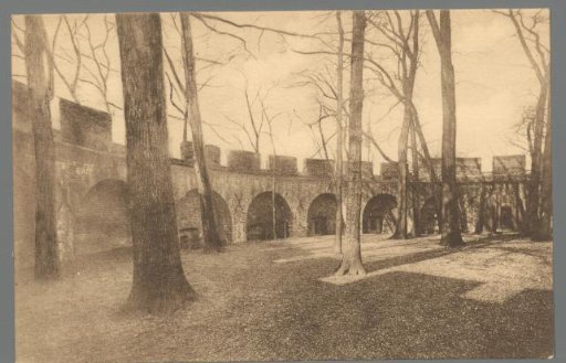 Leiden. Interior of the Castle