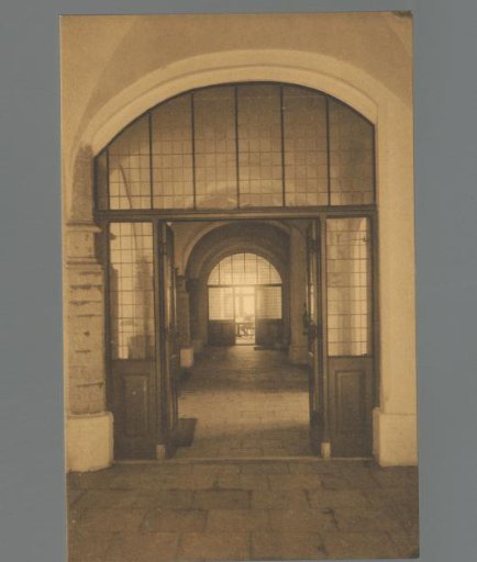 Leiden. Lower Corridor Old Building. Rapenburg No. 25