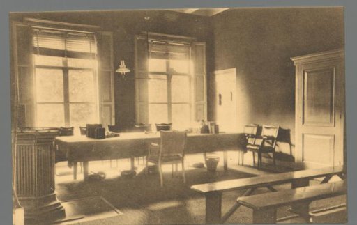 Leiden. Law Lecture Room. Rapenburg No. 25