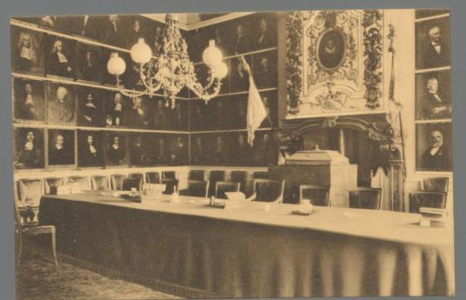 Leiden. Senate Chamber. Rapenburg No. 25