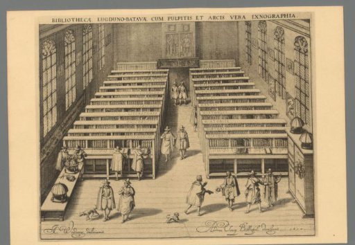 Leiden University Library in 1610