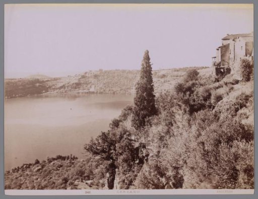 View of Genzano di Roma, Italy
