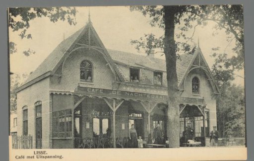 Lisse. Café with refreshments