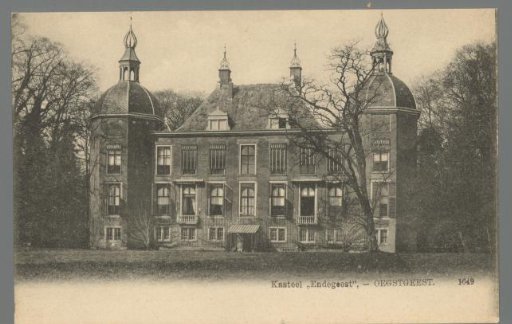 Castle "Endegeest", - Oegstgeest
