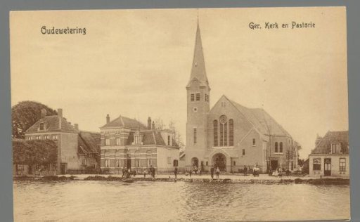Oudewater. Reformed Church and Parsonage