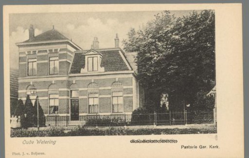 Oudewater. Parsonage of the Reformed Church