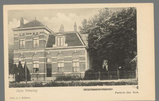 Oudewater. Parsonage of the Reformed Church
