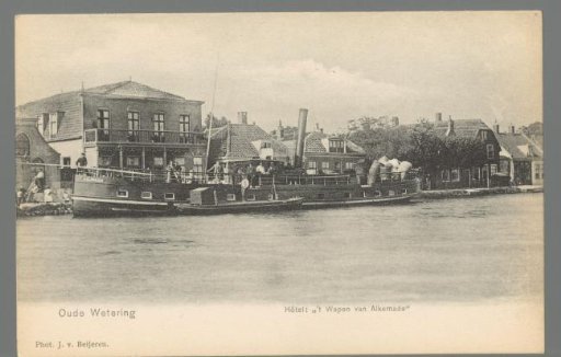 Oudewater. Hotel 't Wapen van Alkemade