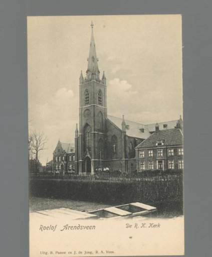 Roelof Arendsveen. The Roman Catholic Church