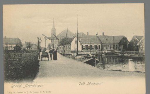 Roelof Arendsveen. Café "Wagenaar"