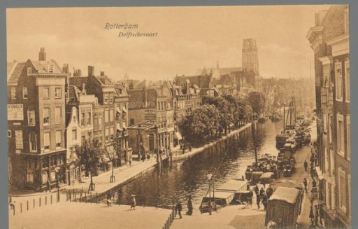 Rotterdam. Delftschevaart