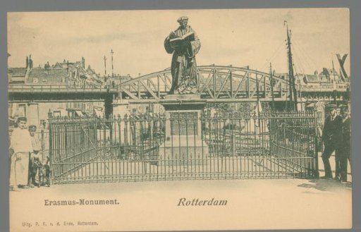 Erasmus Monument. Rotterdam