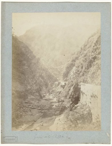 Mountain Gorge Near Chiffa, Algeria