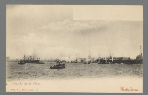 View of the Maas. Rotterdam
