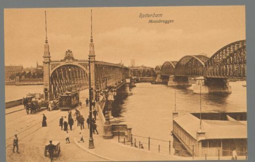 Rotterdam. Maas Bridges