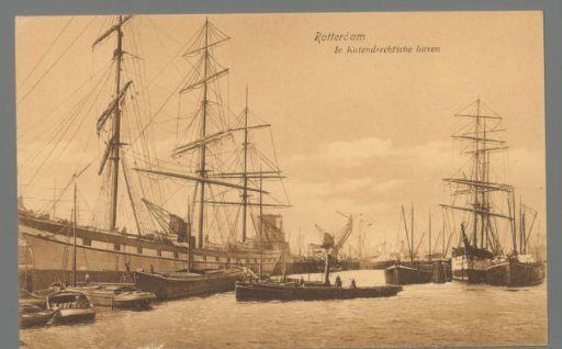 Rotterdam. Ie Katendrechtsche haven