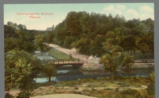 Scheveningen Woods. Water scene