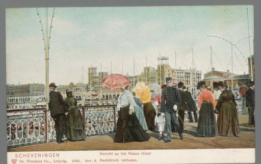Scheveningen. View of the Palace Hôtel