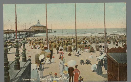 Scheveningen, beach and pier