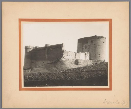 View of the Castle of Arévalo