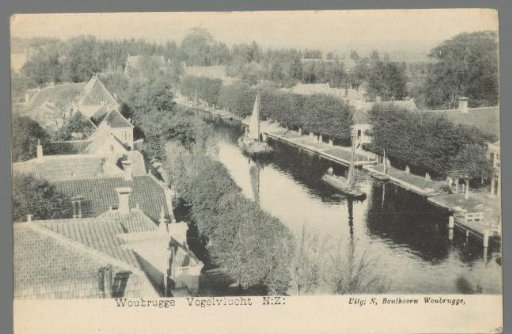 Woubrugge, Aerial View N:S