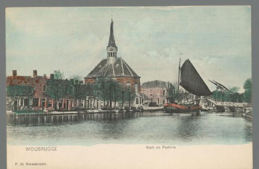 Woubrugge. Church and Parsonage