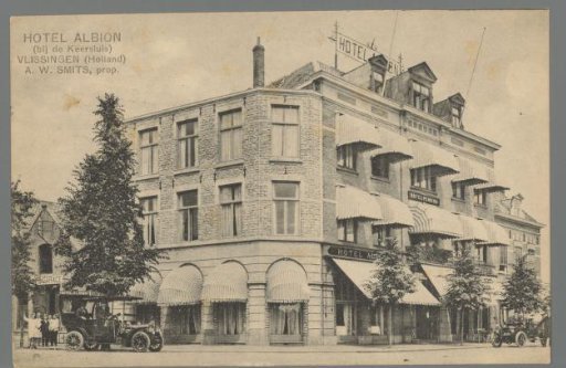 Hotel Albion (near the sluice). Vlissingen (Holland). A.W. Smits, prop