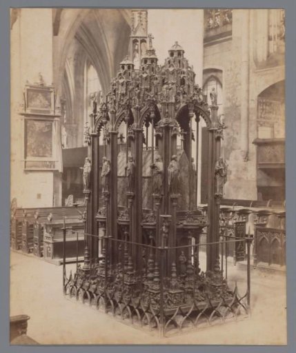 Tomb monument of Saint Sebaldus in the St. Sebaldus Church in Nuremberg