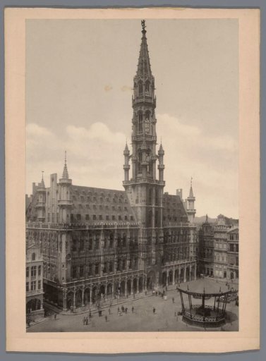 Town Hall on the Grote Markt in Brussels, Belgium