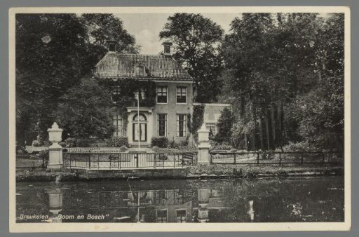 Breukelen. "Boom en Bosch"