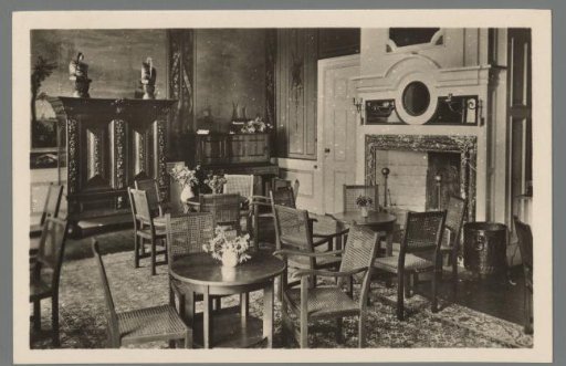 The Maarten-Maartens House. De Zonheuvel. Doorn. Living room