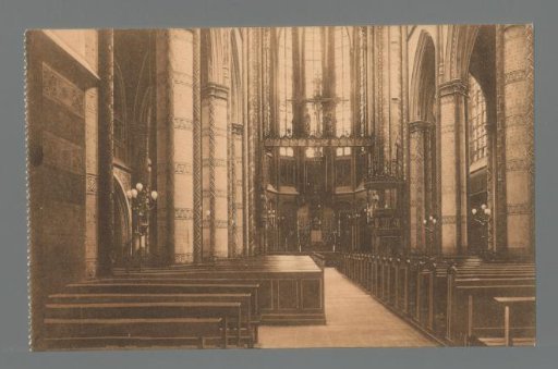 Interior of the Parish Church St. Willibrordus, Utrecht