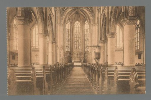 Interior of the Parish Church St. Martinus, Utrecht
