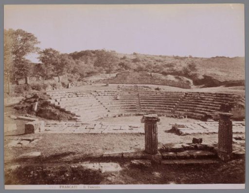 Amphitheatre of Tusculum near Frascati