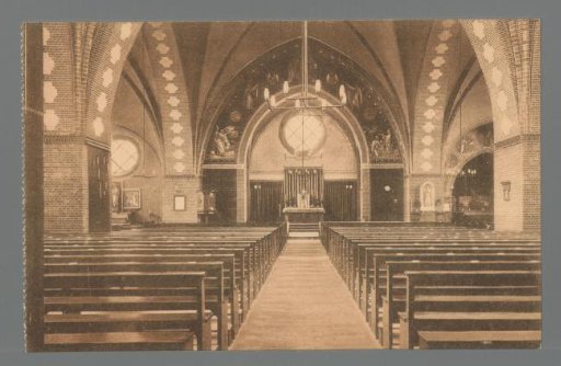 Interior of the Parish Church of St. Antonius, Utrecht
