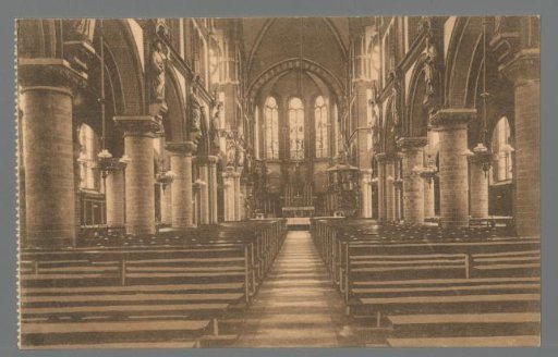 Interior of the Auxiliary Church of St. Monica, Utrecht