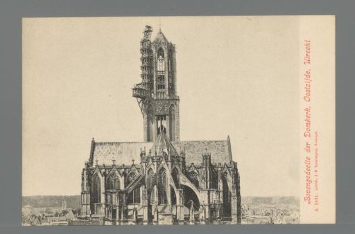 Upper Part of the Dom Church, East Side, Utrecht