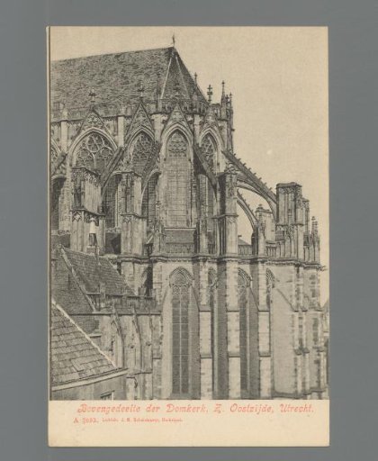 Upper Part of the Dom Church, South-East Side, Utrecht
