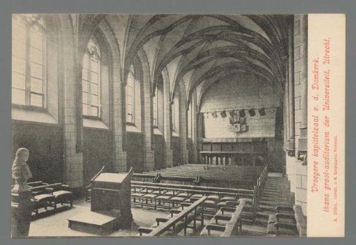 Former Chapter Hall of the Dom Church, now the Great Auditorium of the University, Utrecht