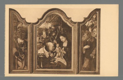 Archbishop's Museum, Utrecht. The Adoration of the Magi (Master of the Utrecht Adoration). Early 16th century