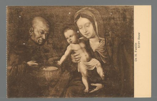The Holy Family. 16th century